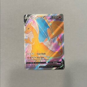 Pokemon Charizard V Promo SWSH050 Full Art Holo - Champion’s Path ETB